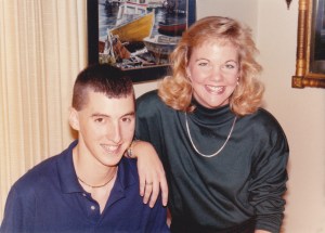 This may be the guy that left me to pursue a friend of mine. And, I may have had an entire can of hairspray on my head.